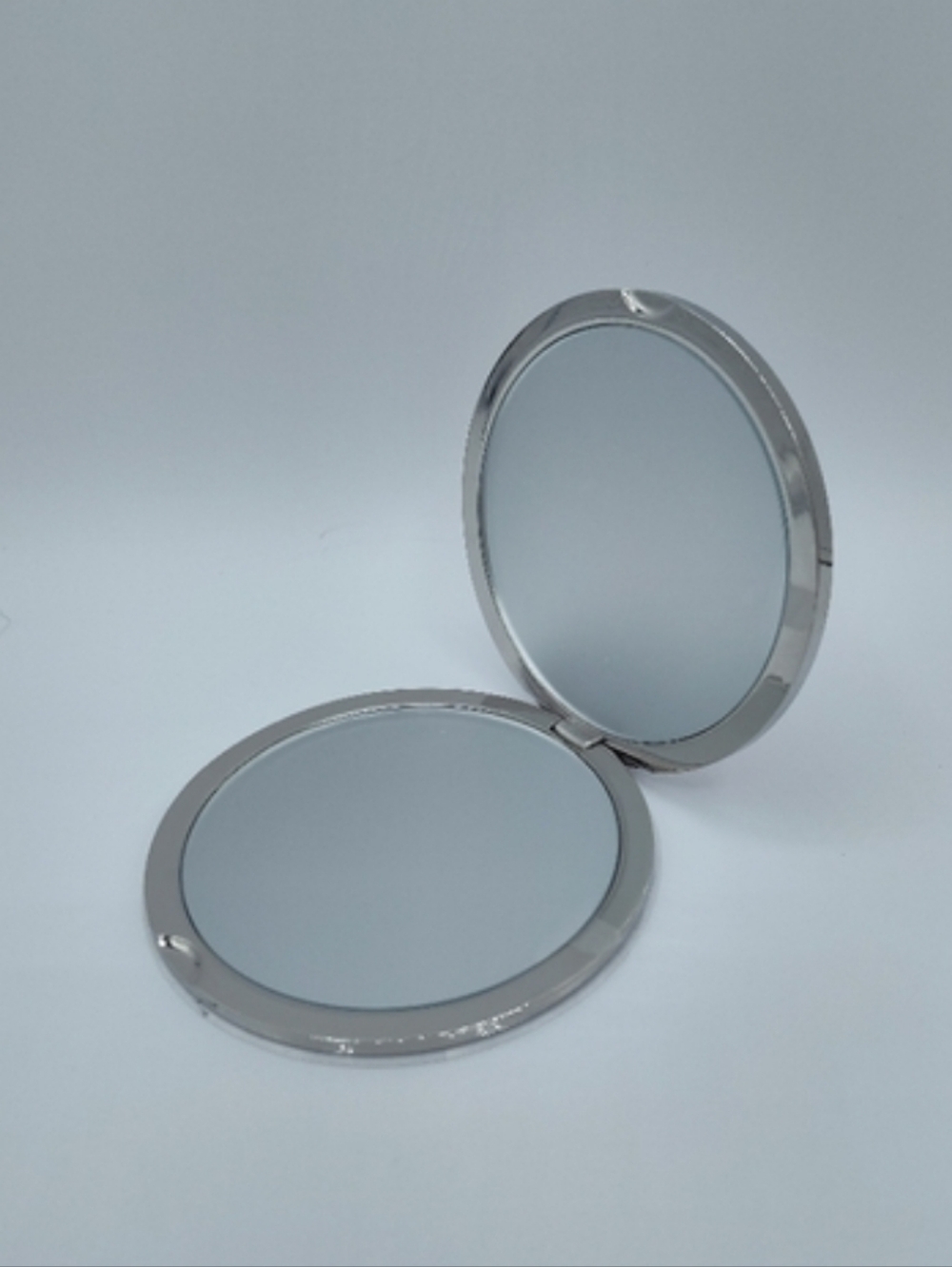 NIB Dior Beauty White and Pink Toile Round Compact Dual Sided Mirror - Picture 4 of 6